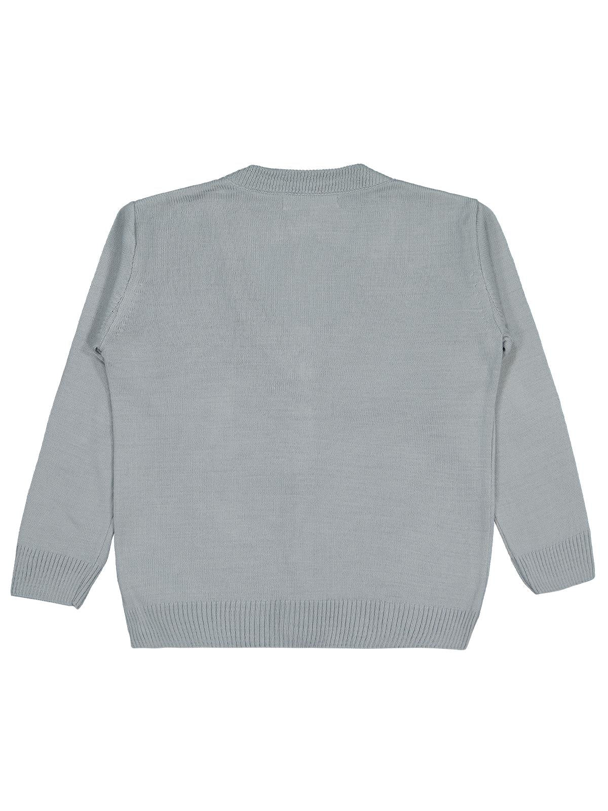 Civil Boys Basic Triko 2-5 Yaş Hırka - Gri