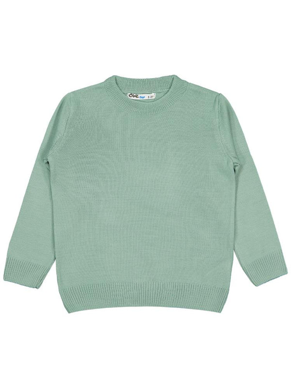 Civil Boys Basic 2-5 Yaş Kazak - Yeşil