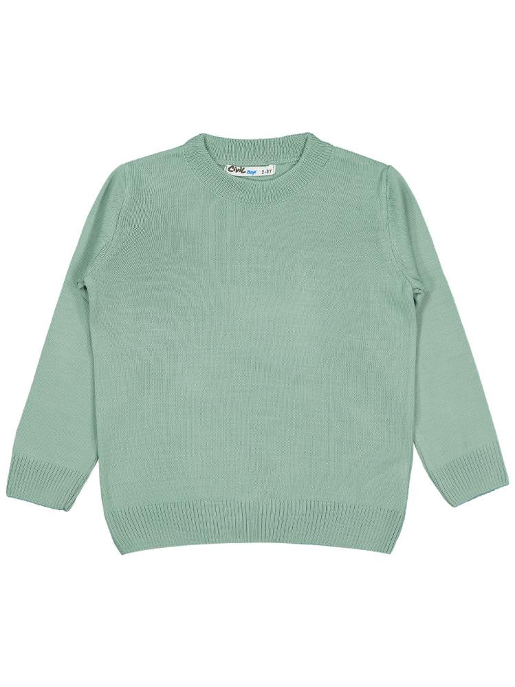 Civil Boys Basic 2-5 Yaş Kazak - Yeşil