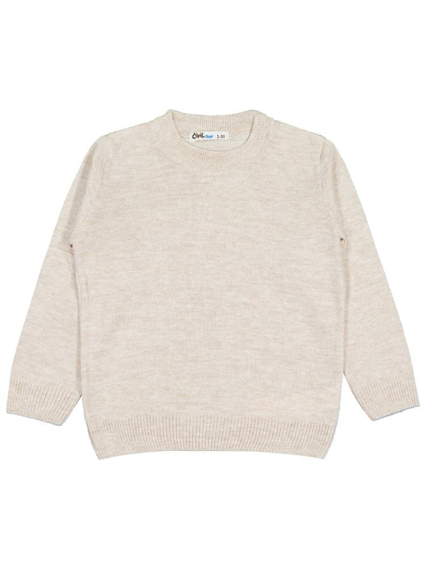 Civil Boys Basic 2-5 Yaş Kazak - Bej