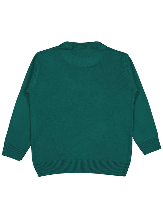 Civil Boys Basic 2-5 Yaş Kazak - Yeşil