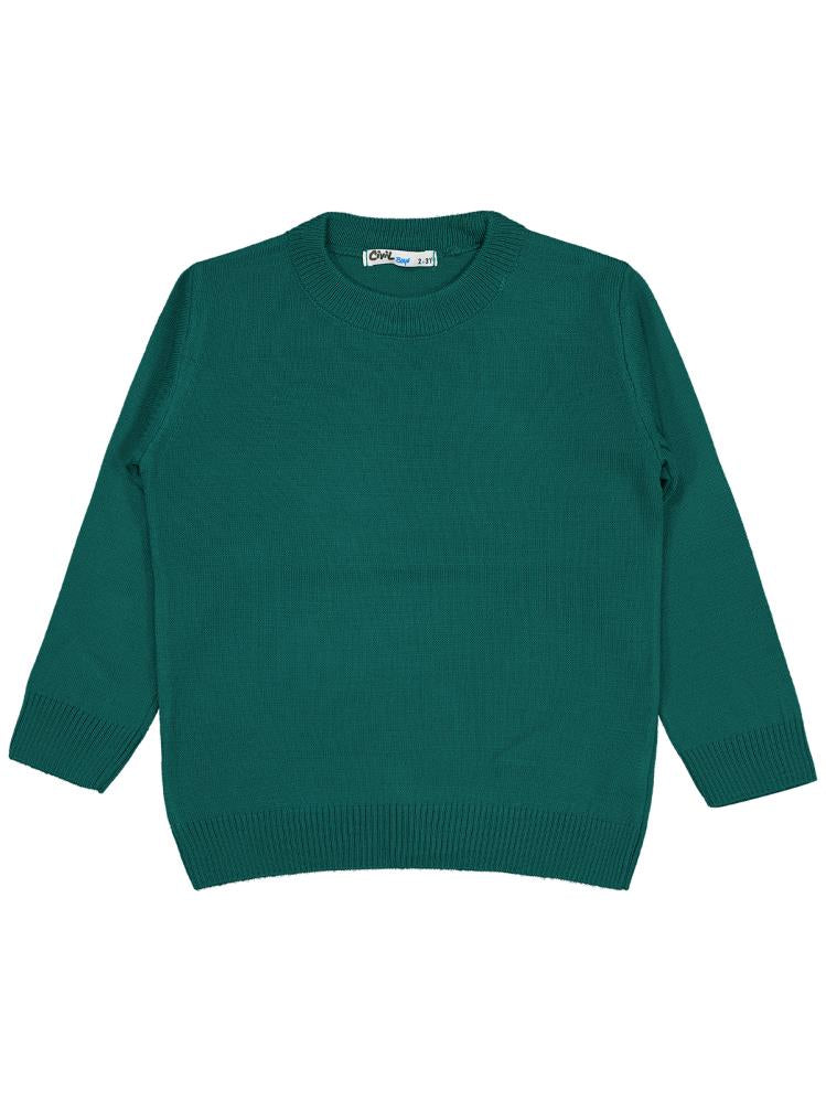 Civil Boys Basic 2-5 Yaş Kazak - Yeşil