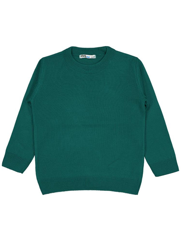 Civil Boys Basic 2-5 Yaş Kazak - Yeşil