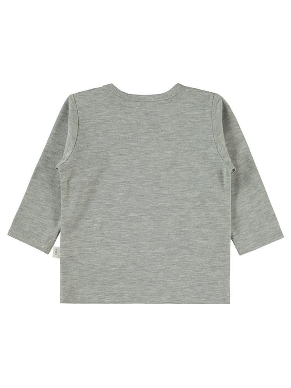 Civil Baby Kalp Taçlı 6-18 Ay Sweatshirt - Gri