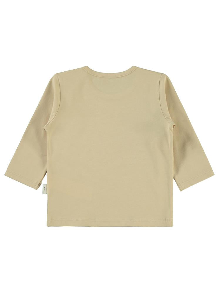 Civil Baby Yıldız Baskılı 6-18 Ay Sweatshirt - Bej