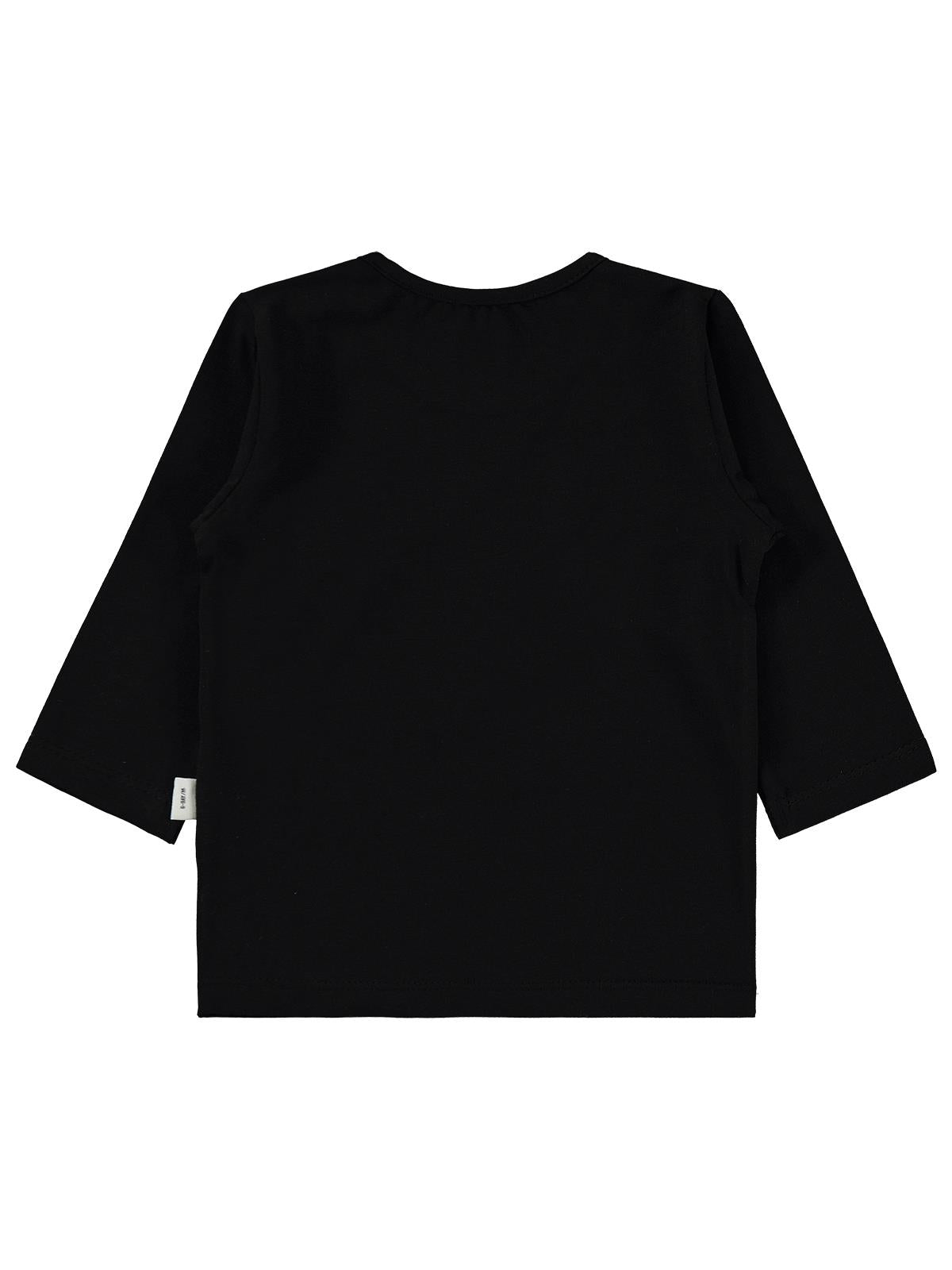 Civil Baby Taç Kalp Baskılı 6-18 Ay Sweatshirt - Siyah