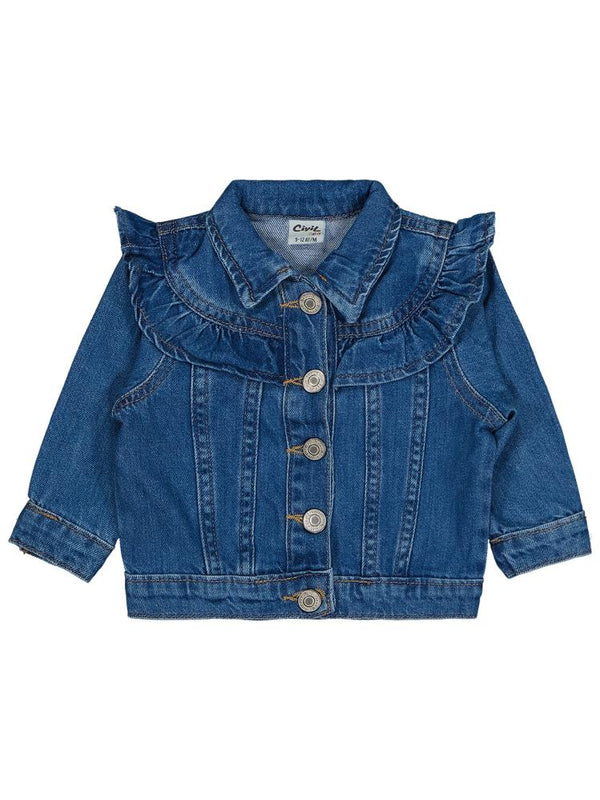 Civil Baby Basic 9-18 Ay Ceket - Mavi