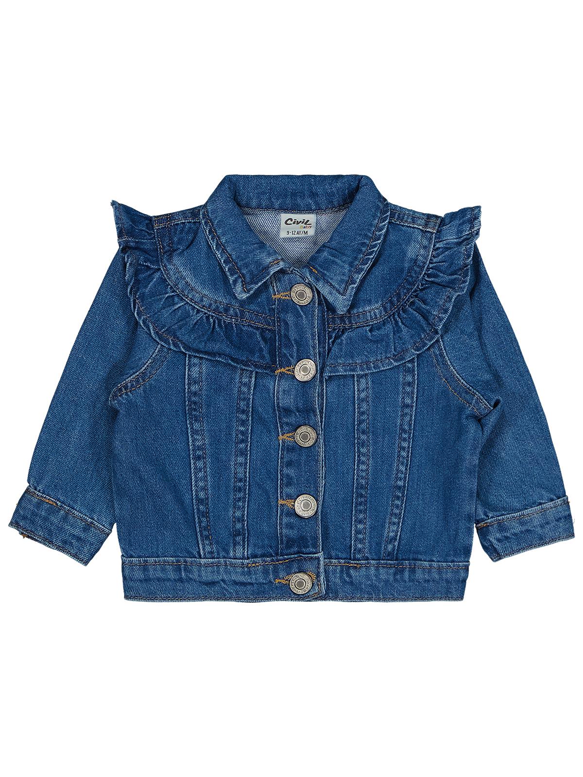 Civil Baby Basic 9-18 Ay Ceket - Mavi