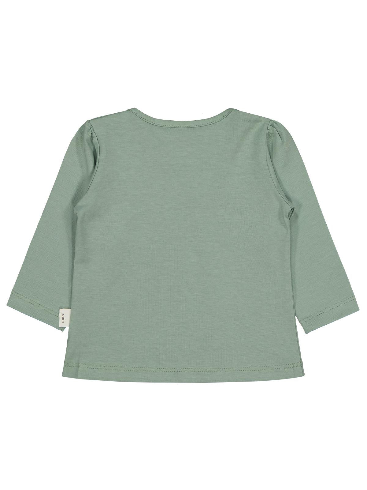 Civil Baby Önü Parçalı 6-18 Ay Kız Tek Üst - Yeşil