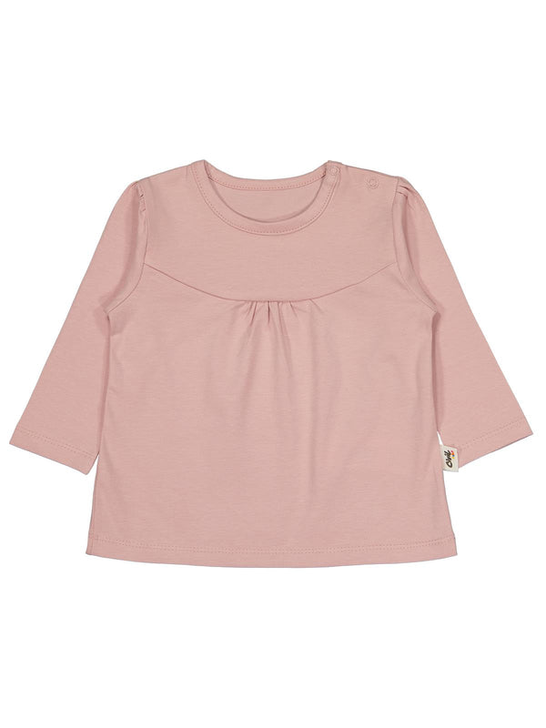 Civil Baby Önü Parçalı 6-18 Ay Kız Tek Üst - Lila