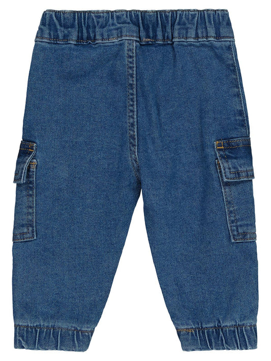 Civil Baby Luk Kargo 6-18 Ay Pantolon - Mavi