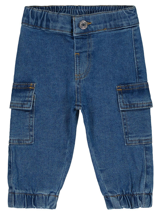 Civil Baby Luk Kargo 6-18 Ay Pantolon - Mavi