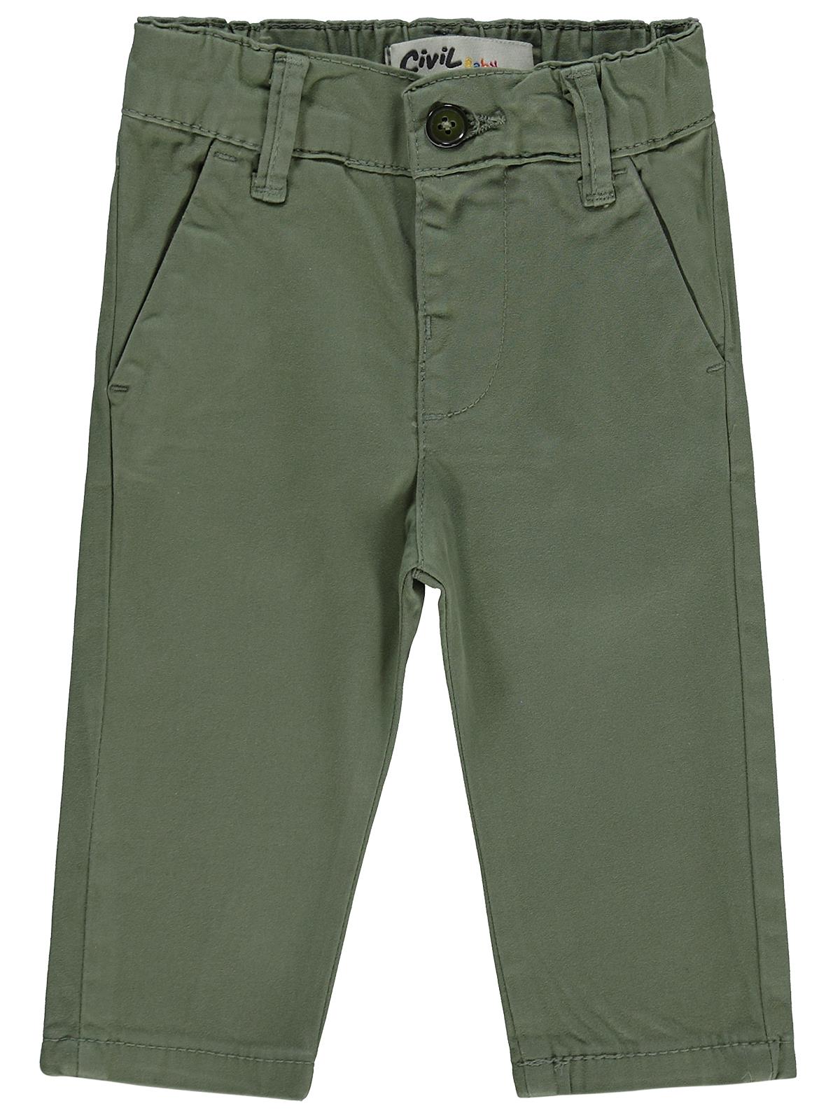 Civil Baby Adrian Klasik 6-18 Ay Pantolon - Haki