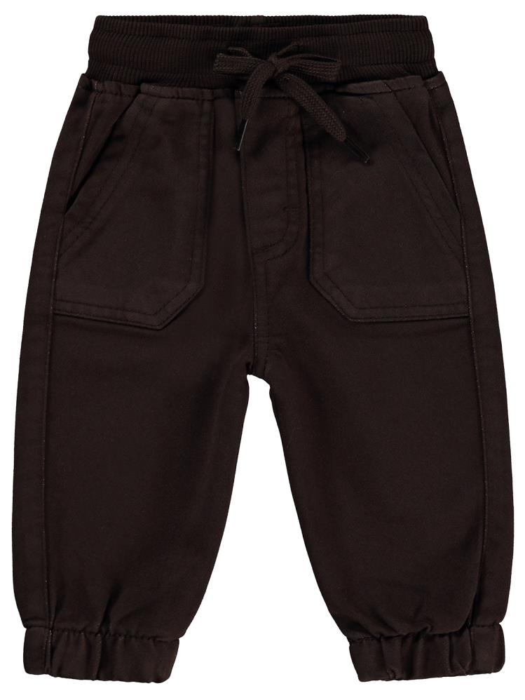Civil Baby Örme Kumaş 6-18 Ay Pantolon - Kahverengi