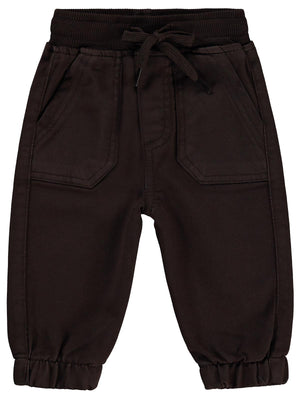 Civil Baby Örme Kumaş 6-18 Ay Pantolon - Kahverengi