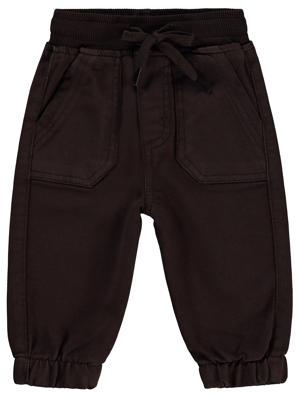Civil Baby Örme Kumaş 6-18 Ay Pantolon - Kahverengi