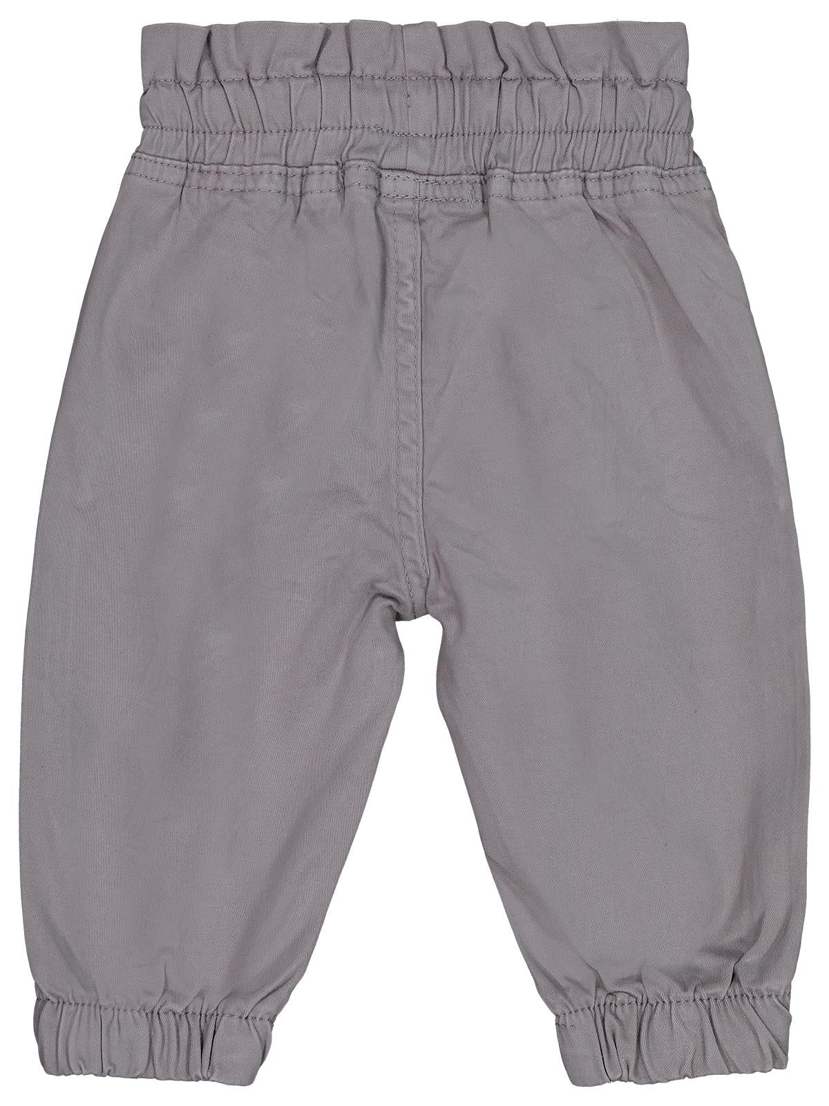 Civil Baby Bel Fırfırlı 6-18 Ay Pantolon - Gri