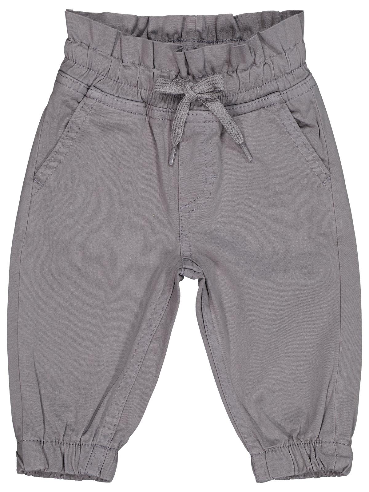 Civil Baby Bel Fırfırlı 6-18 Ay Pantolon - Gri