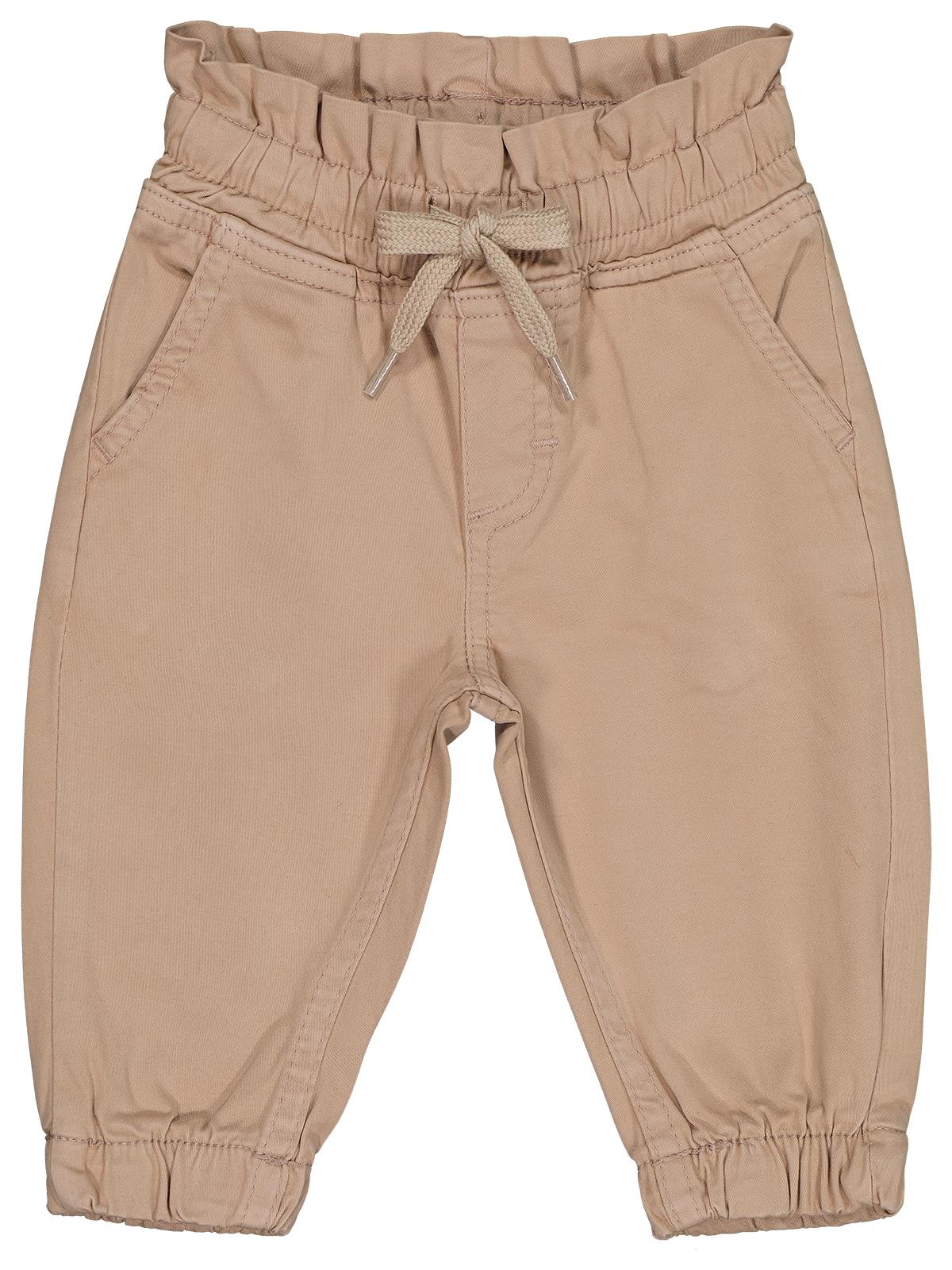 Civil Baby Bel Fırfırlı 6-18 Ay Pantolon - Bej