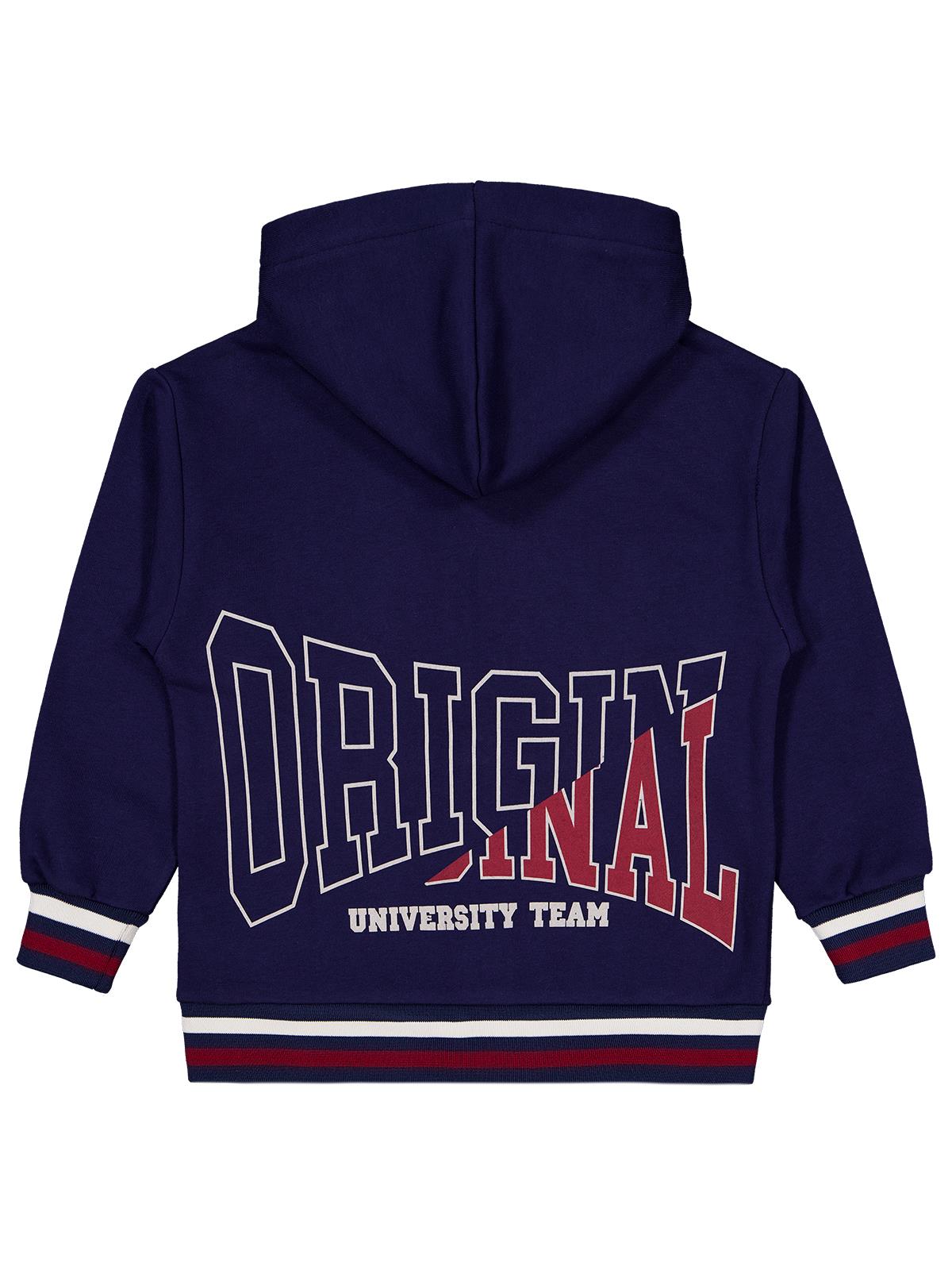 Civil Boys Original Baskılı 10-13 Yaş Hırka - Lacivert