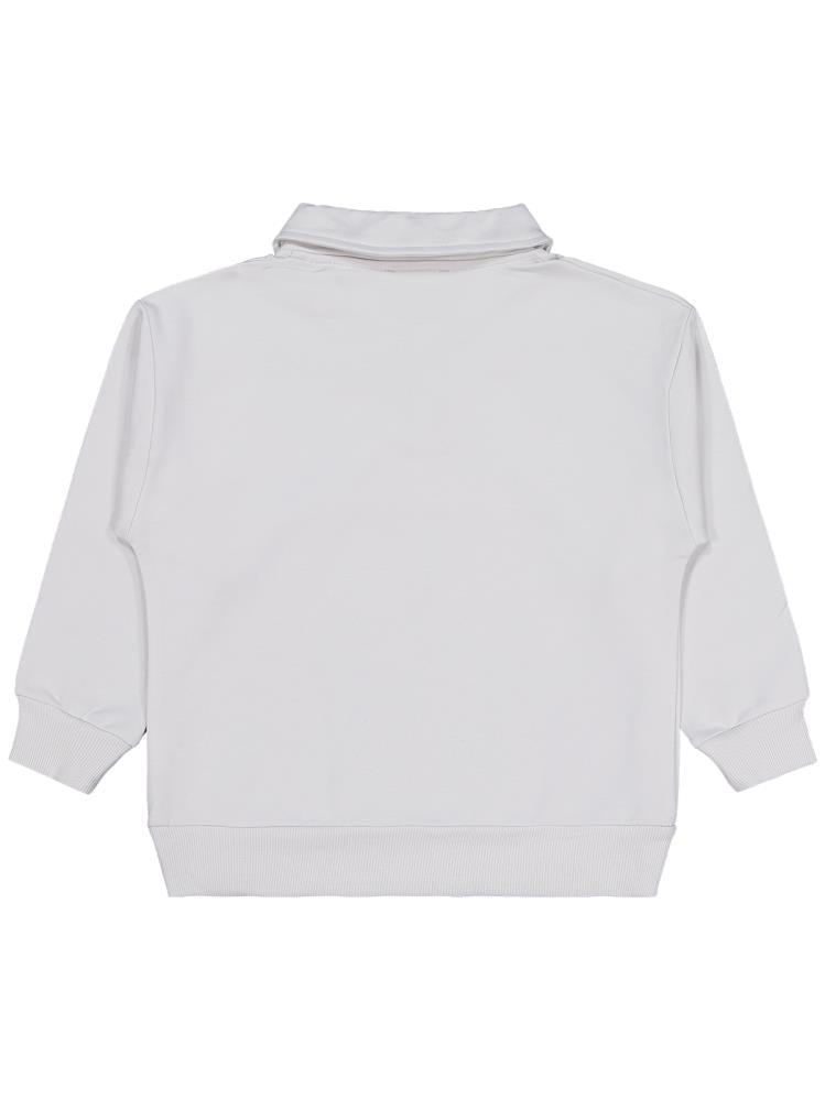 Civil Boys Pola Yaka 6-9 Yaş Sweatshirt - Gri