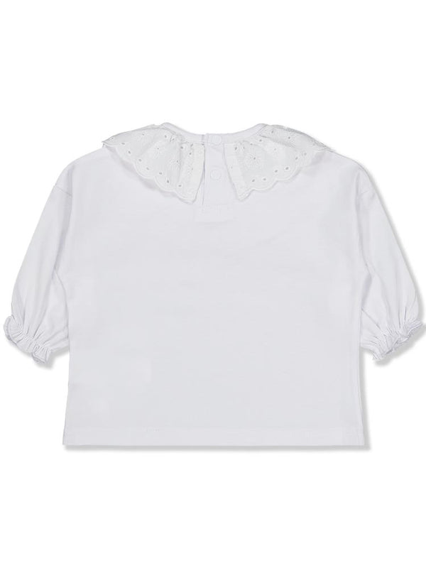 Civil Baby Fisto Yakalı 6-18 Ay Sweatshirt - Beyaz