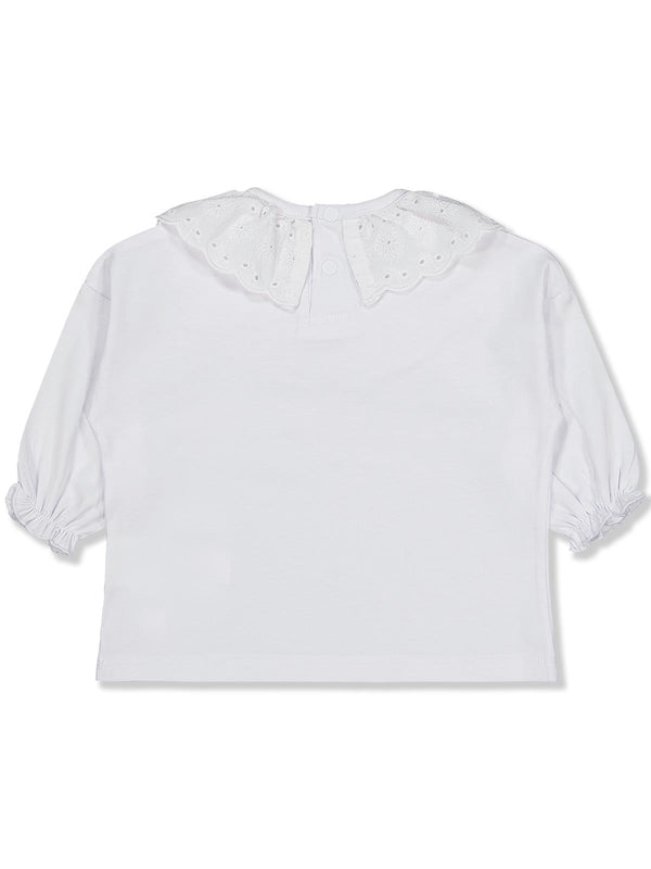 Civil Baby Fisto Yakalı 6-18 Ay Sweatshirt - Beyaz