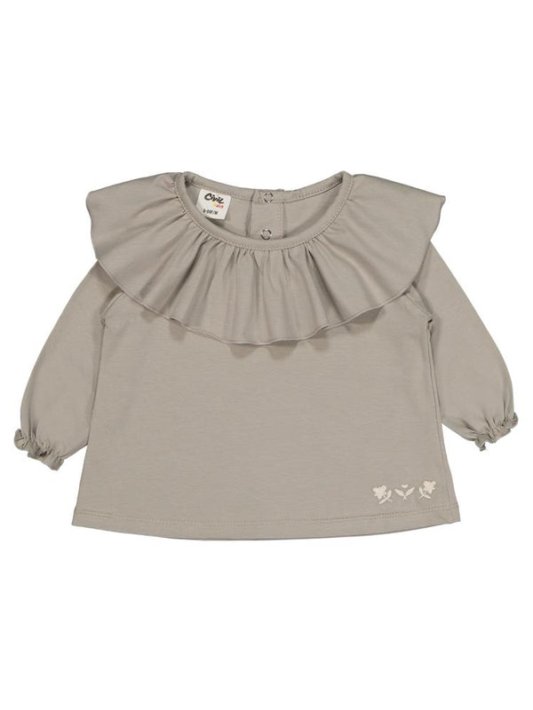 Civil Baby Yakalı 6-18 Ay Sweatshirt - Gri