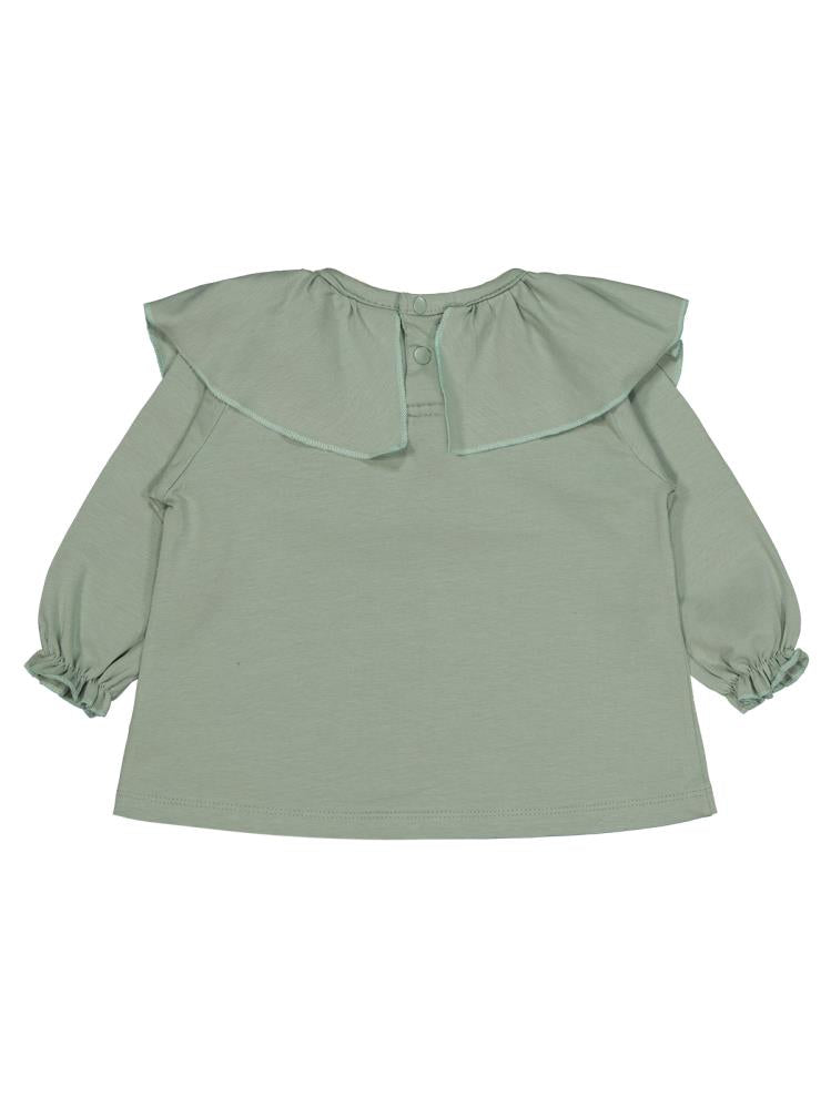 Civil Baby Yakalı 6-18 Ay Sweatshirt - Yeşil