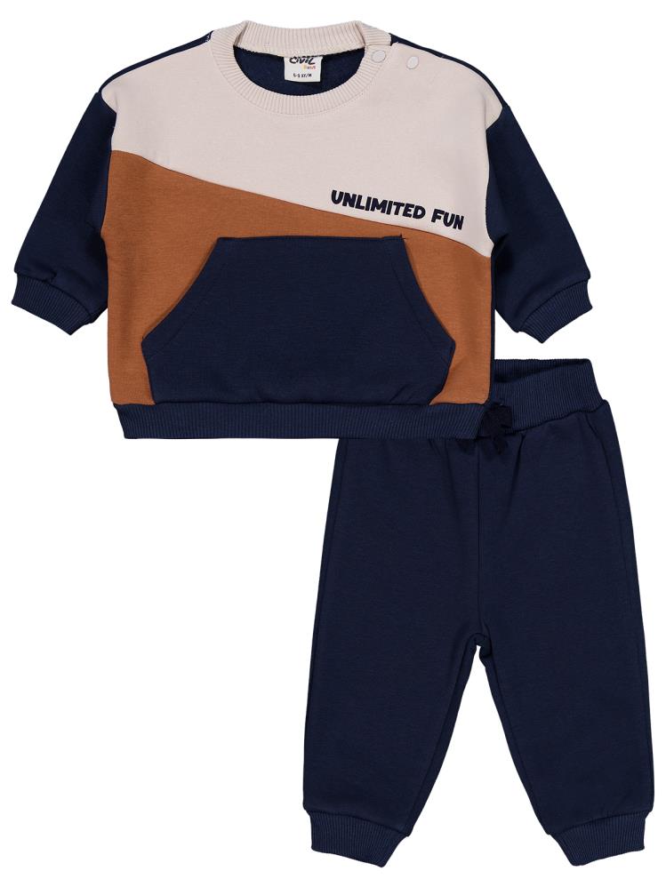 Civil Baby Parçalı 6-18 Ay Takım - Lacivert