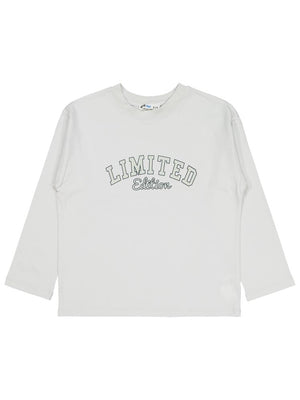 Civil Boys College Baskılı 10-13 Yaş Sweatshirt - Gri