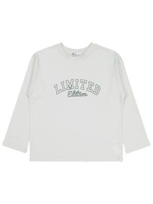 Civil Boys College Baskılı 10-13 Yaş Sweatshirt - Gri