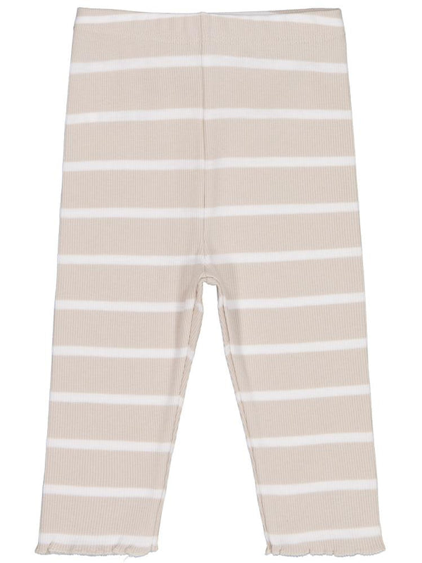 Civil Baby Çizgili 6-18 Ay Tayt - Bej