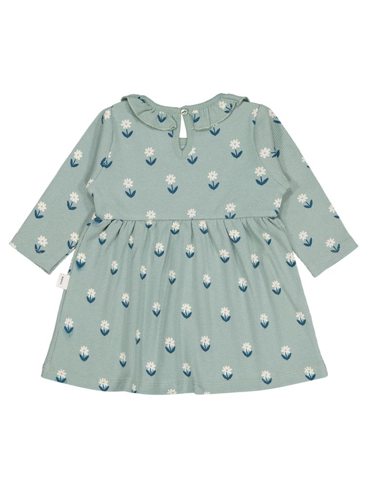 Civil Baby Çiçek Baskılı 6-18 Ay Elbise - Yeşil