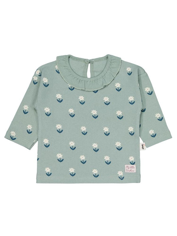 Civil Baby Çiçek Baskılı 6-18 Ay Takım - Yeşil
