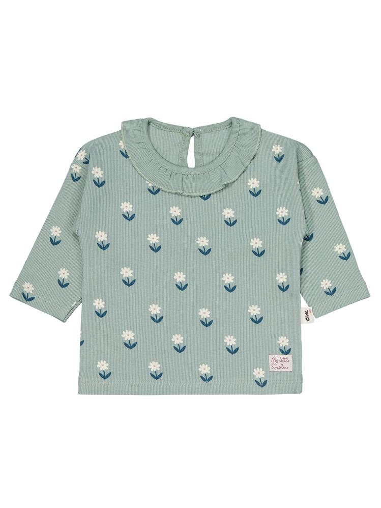 Civil Baby Çiçek Baskılı 6-18 Ay Takım - Yeşil