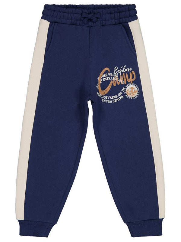 Civil Boys Camp Baskılı 10-13 Yaş Eşofman Altı - Lacivert