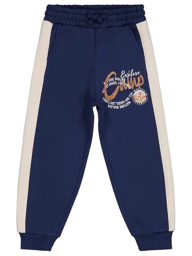 Civil Boys Camp Baskılı 10-13 Yaş Eşofman Altı - Lacivert