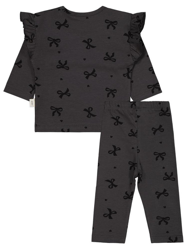 Civil Baby Fiyonk Empirme 6-18 Ay Takım - Gri