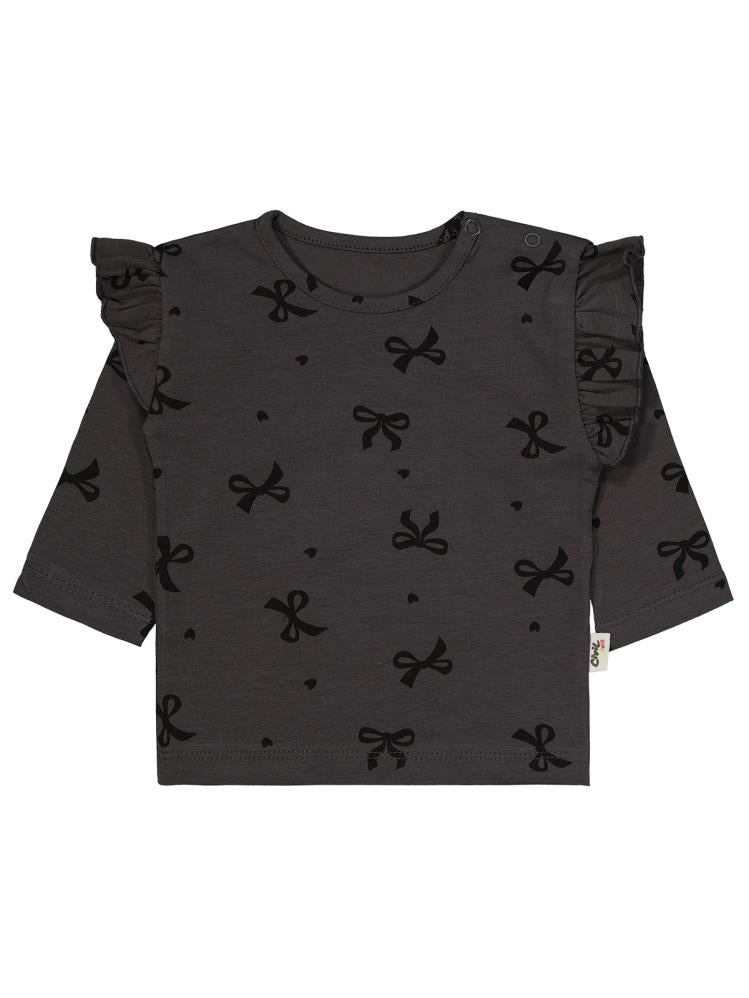 Civil Baby Fiyonk Empirme 6-18 Ay Takım - Gri