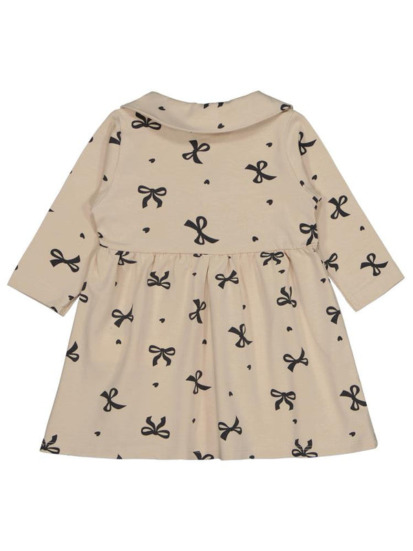 Civil Baby Fiyonk Empirme 6-18 Ay Elbise - Bej