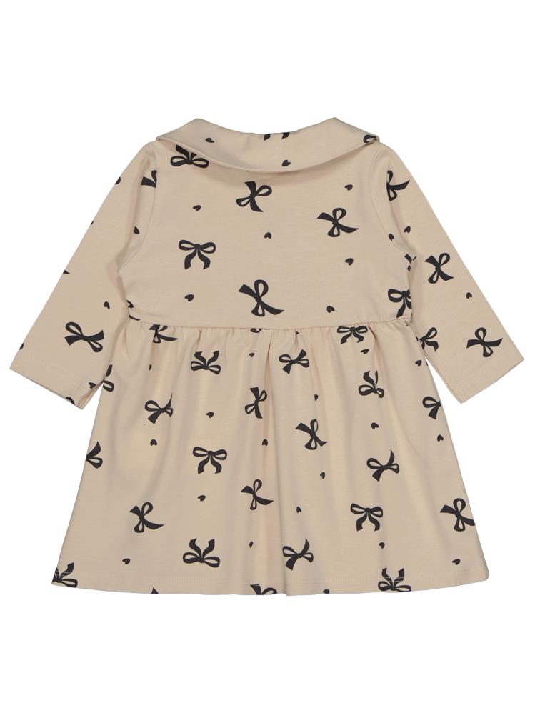 Civil Baby Fiyonk Empirme 6-18 Ay Elbise - Bej