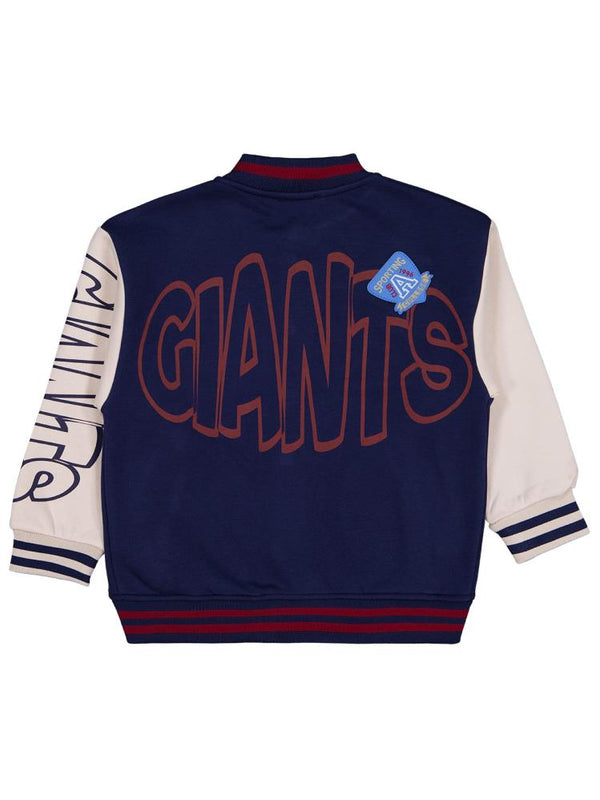 Civil Boys Tiger Baskılı - Etiketli 10-13 Yaş Hırka - Lacivert