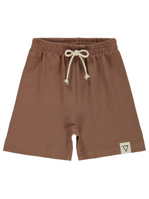 Civil Boys Basic 2-5 Yaş Şort - Kahverengi