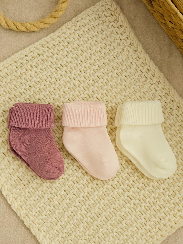 Civil Baby Bambu Basic Asetat 0-24 Ay Çorap Setleri