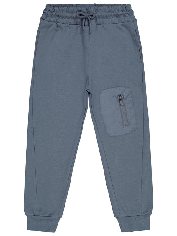 Civil Boys Etiketli - Micro Garnili 6-9 Yaş Eşofman Altı - Gri