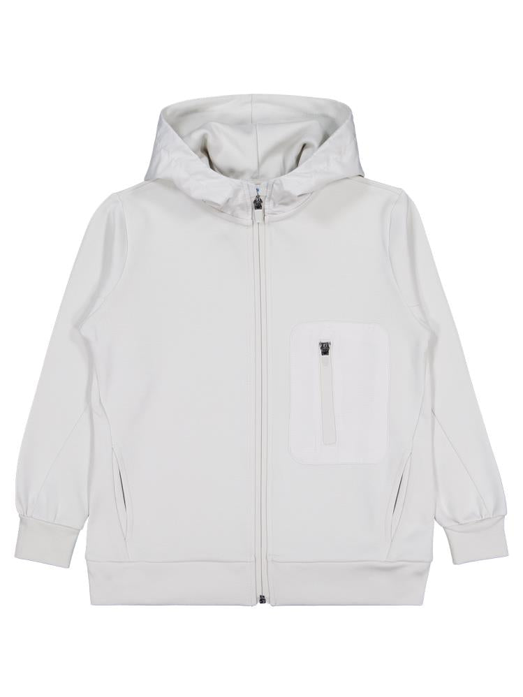 Civil Boys Etiketli - Micro Garnili 10-13 Yaş Hırka - Gri