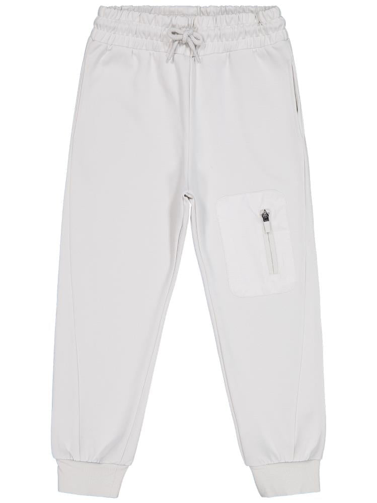 Civil Boys Etiketli - Micro Garnili 10-13 Yaş Eşofman Altı - Gri