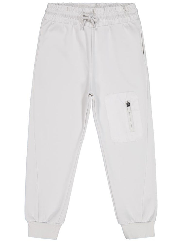 Civil Boys Etiketli - Micro Garnili 10-13 Yaş Eşofman Altı - Gri