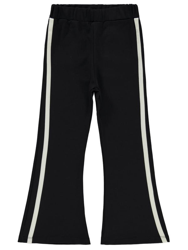 Civil Girls Yanı Şeritli 6-9 Yaş Tayt - Siyah